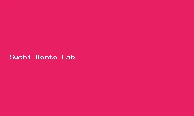 Logo Sushi Bento Lab