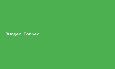Logo Burger Corner