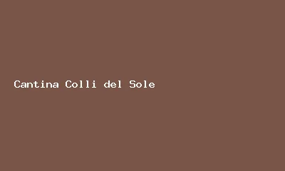 Logo Cantina Colli del Sole