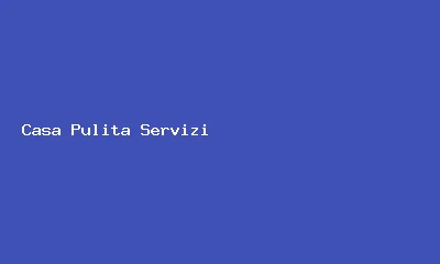 Logo Casa Pulita Servizi