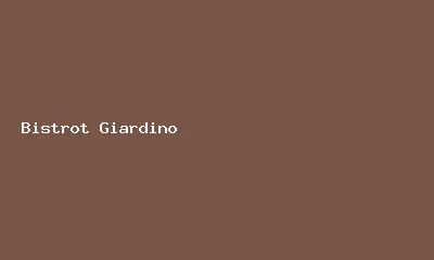 Logo Bistrot Giardino