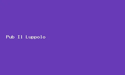 Logo Pub Il Luppolo