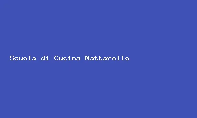 Logo Scuola di Cucina Mattarello