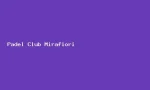 Logo Padel Club Mirafiori