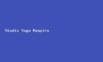 Logo Studio Yoga Respiro